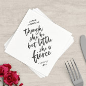 Wit en zwart script Little But Fierce Shakespeare Servet