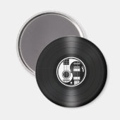Wit en Zwart Yin Yang Gitaren Vinyl Graphic Magneet (Voorkant / Achterkant)