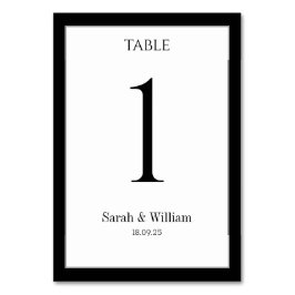 Wit en Zwarte Grens Berichten Tabelnummer Kaart