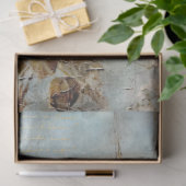  wit Engels rozen goud folie ornament Tissuepapier (Geschenk)