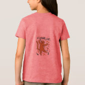 "Wit Eternal Joy: een viering van tijdloze Humor Tri-Blend Shirt (Achterkant)