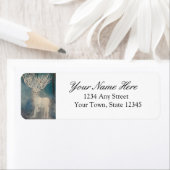 Wit etiket met retouradres (Insitu)