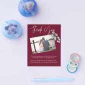 Wit EUCALYPTUS-huwelijk met een lage begroting Flyer (Enkel)