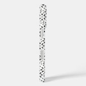Wit Eyelet Op Zwart Case-Mate iPhone Case (Achterkant / Rechts)