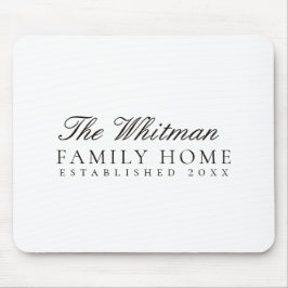 Wit Familiewoning Muismat