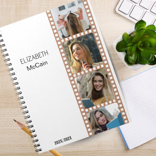 Wit Fotohokje Persoonlijk Wetenschappelijk Notit Notitieboek