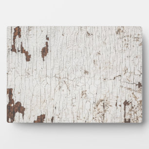  wit gekleurd hout fotoplaat