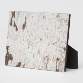  wit gekleurd hout fotoplaat (Zijkant)