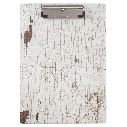  wit gekleurd hout klembord (Voorkant)