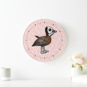 Wit-gelaatste kronkel-Duck Grote Klok (Huis)