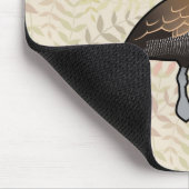 Wit-gelaatste kronkel-Duck Muismat (Hoek)