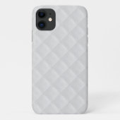 Wit gelooid leder Case-Mate iPhone case (Achterkant)