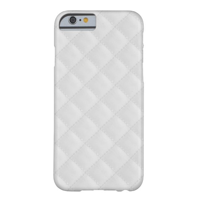 Wit gelooid leder Case-Mate iPhone case (Achterkant)