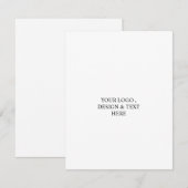 Wit Gepersonaliseerd – Uw Logo & Tekst Hier (Voorkant / Achterkant)