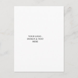 Wit Gepersonaliseerd – Uw Logo & Tekst Hier Feestdagenkaart