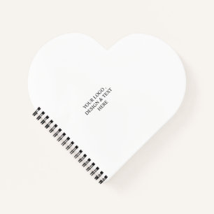 Wit Gepersonaliseerd – Uw Logo & Tekst Hier Notitieboek