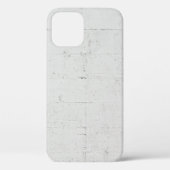 Wit geschilderd betonwandbeton Case-Mate iPhone case (Achterkant)