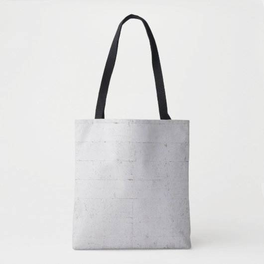 Wit geschilderd betonwandbeton tote bag (Voorkant)