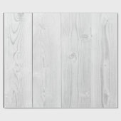 Wit geschilderd hout, heldere textuur cadeaupapier (Vlak)