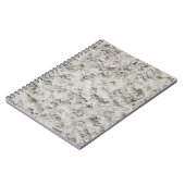 Wit geschilderde wand notitieboek (Linkerzijde)