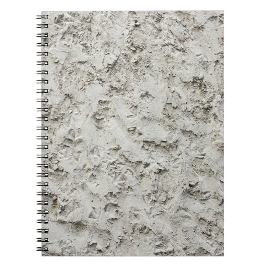 Wit geschilderde wand notitieboek (Voorkant)