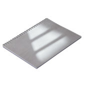 Wit geschilderde wand notitieboek (Linkerzijde)