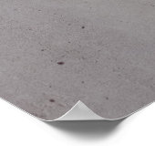 Wit geschilderde wand poster (Hoek)