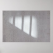 Wit geschilderde wand poster (Voorkant)