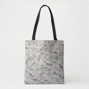 Wit geschilderde wand tote bag