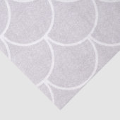 Wit geschulpte zeemeermin schubbenpatroon tissuepapier (Detail)