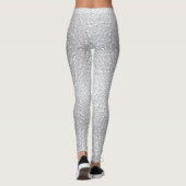 Wit gestructureerd uiterlijk leggings (Achterkant)
