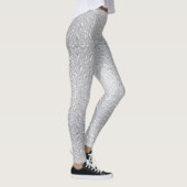 Wit gestructureerd uiterlijk leggings (Rechts)