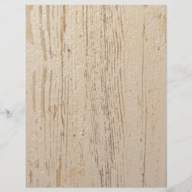 Wit getextureerd houten korrel (Voorkant)