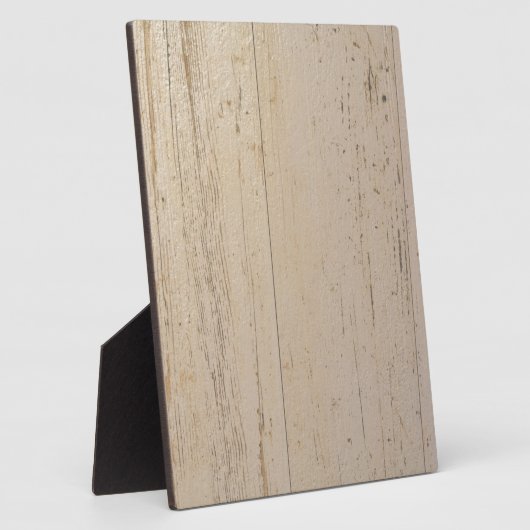 Wit getextureerd houten korrel fotoplaat (Zijkant)