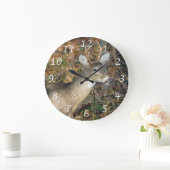 Wit-getrainde Duck Wall Clock Grote Klok (Huis)
