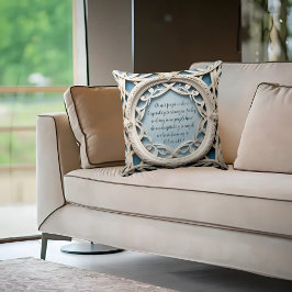 Wit Geweven Lijst  Verse Sierkussen