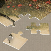 Wit Gezicht Zwarte Spaanse Kriel Hanen Kippen Legpuzzel