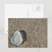 Wit glas briefkaart (Voorkant / Achterkant)