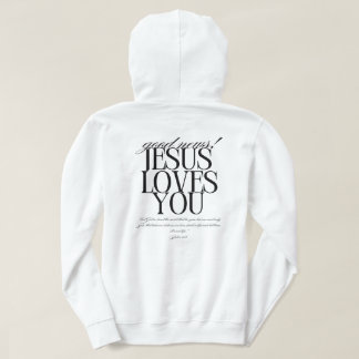 Wit Goed Nieuws Hoodie