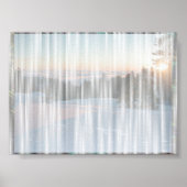 Wit gordijn #1 poster (Voorkant)