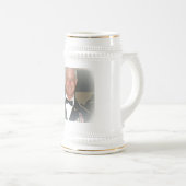 wit/goud 22 oz, Stein Bierpul (Voorkant rechts)