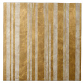 Wit Goud  Art Deco Trendy Collectie Tegeltje (Voorkant)