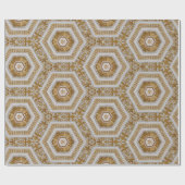 Wit & Goud Cadeaupapier (Vlak)