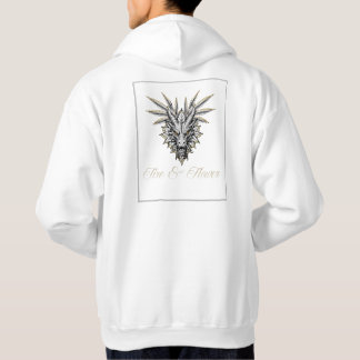 Wit & Goud Design Collectie Hoodie