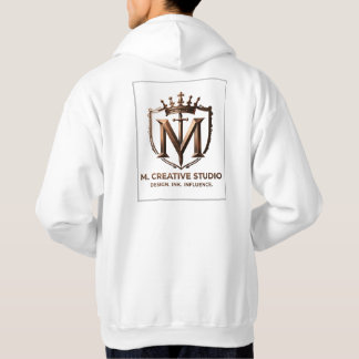 Wit & Goud Design Collectie Hoodie