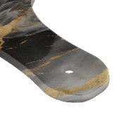 Wit, Goud en Zwart Luxe Marmer Elegant Snijplank (Hoek)