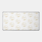 Wit & Goud Logo Branded Chic Company Bureaumat (Voorkant)