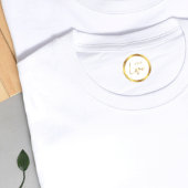 Wit & Goud Lux Boutique Logo Waterdichte Kleding Labels