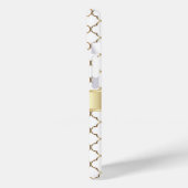 Wit & Goud Marokkaans | DIY-naam Case-Mate iPhone Case (Achterkant / Links)