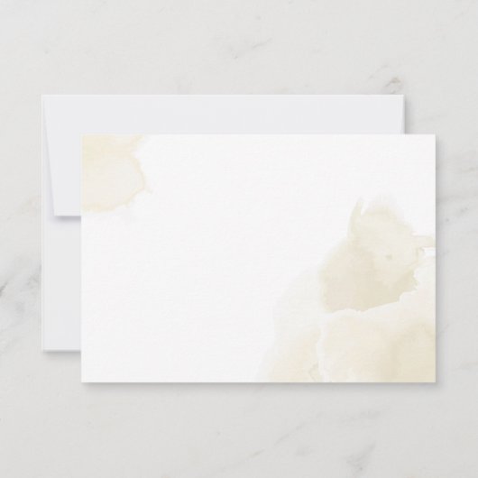 Wit Goud Mexicaanse Jongen Eerste Verjaardag Bedankkaart (Achterkant)